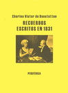 Recuerdos escritos en 1831