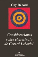 Consideraciones sobre el asesinato de Gérard Lebovici