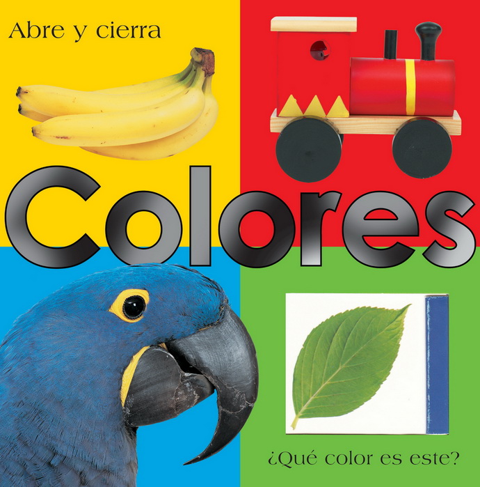 Abre y cierra. Colores (Libro con ventanas)