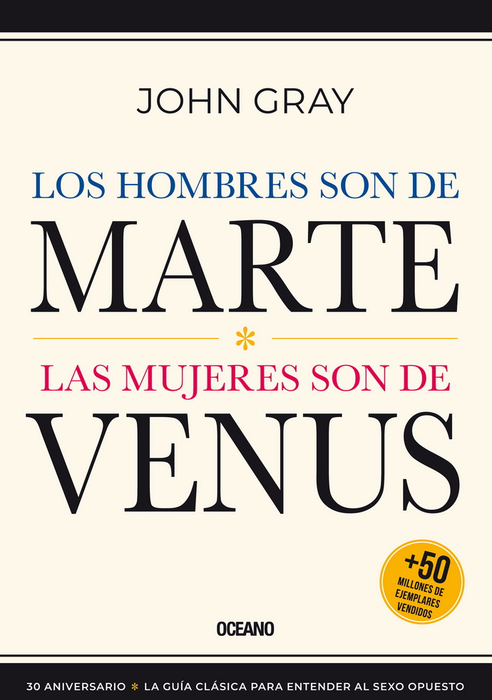 Hombres son de Marte, las mujeres son de Venus, Los