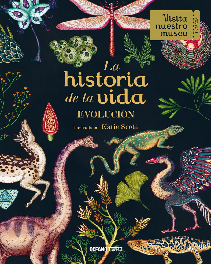 Historia de la vida, La. Evolución (libro desplegable)