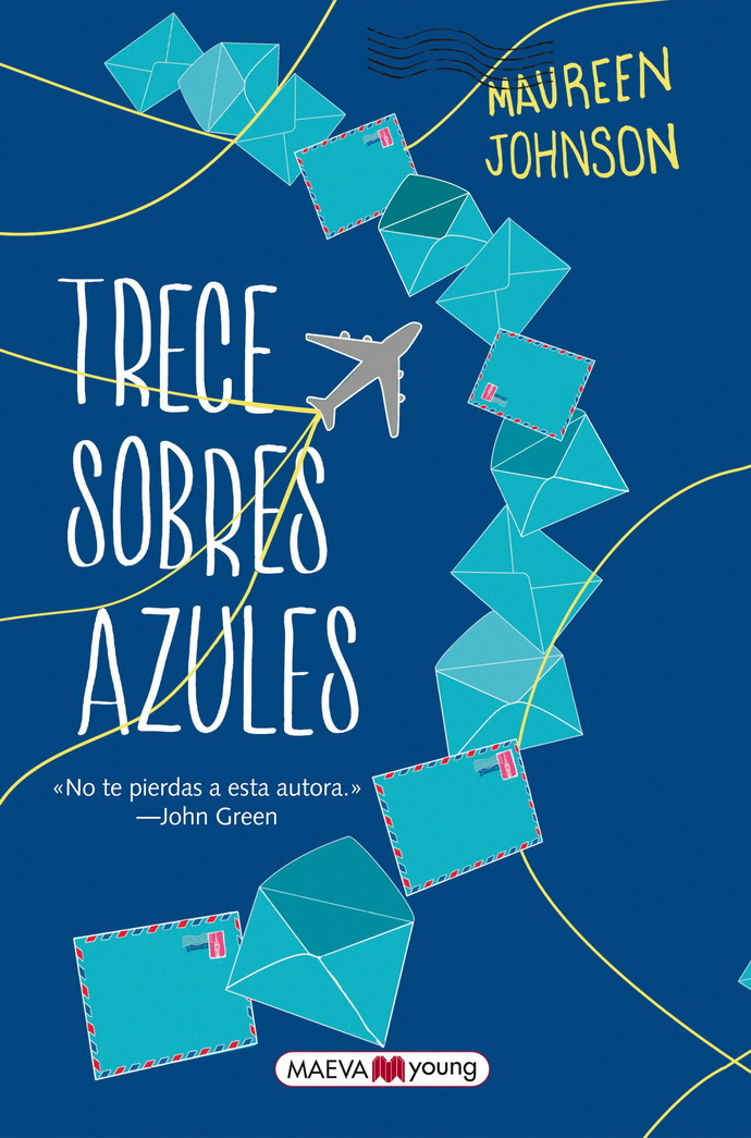 Trece sobres azules