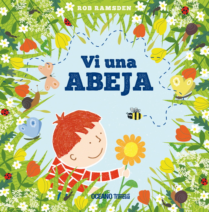 Vi una abeja