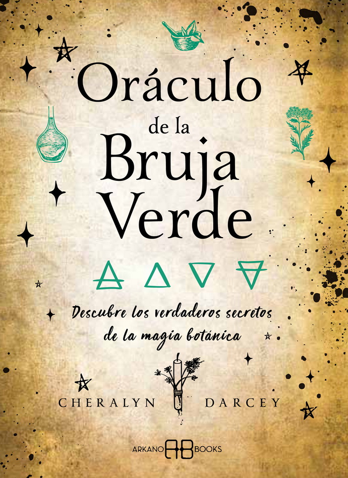 Oráculo de la bruja verde (Libro y cartas)