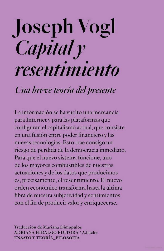 Capital y resentimiento