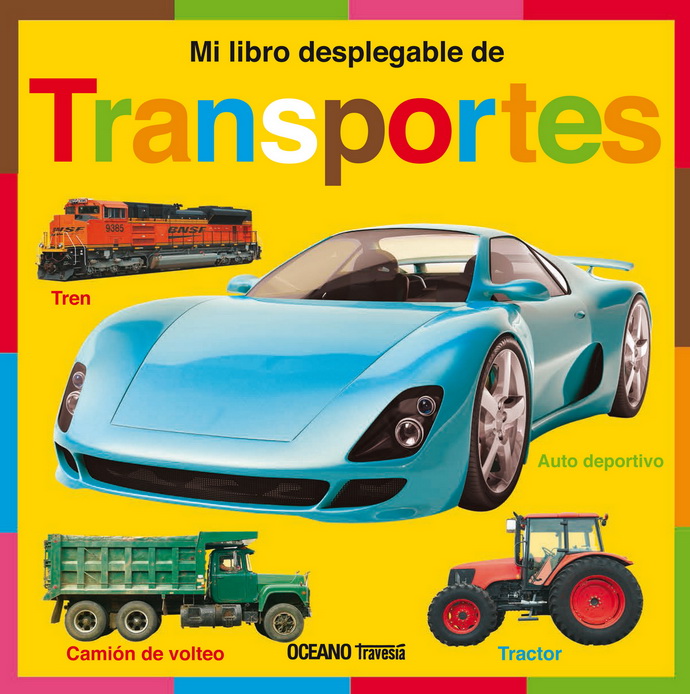 Mi libro desplegable de transportes