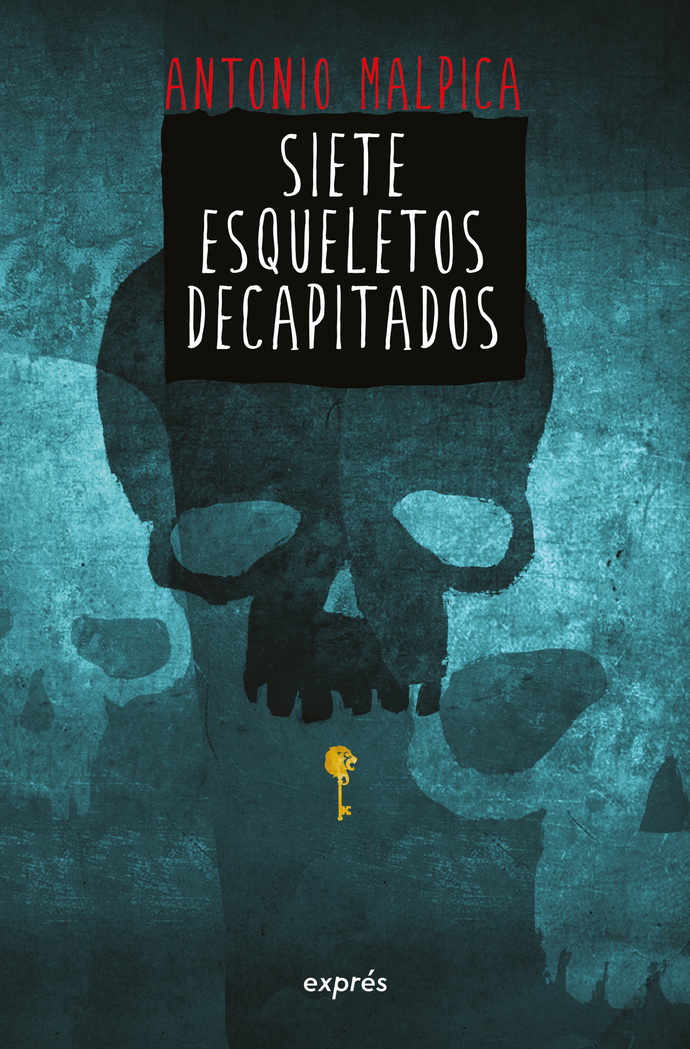 Siete esqueletos decapitados